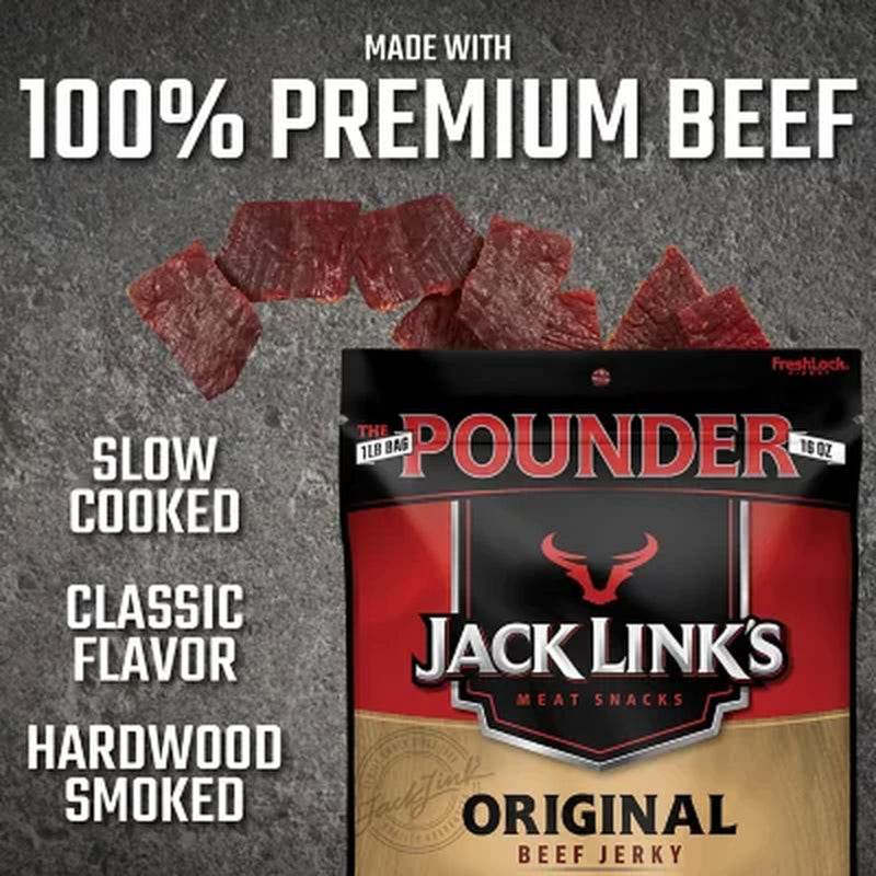 Jack Link'S Original Beef Jerky, 16 Oz.