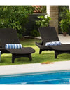 Keter 2-Pack All-Weather Grenada Chaise Loungers, Assorted Colors