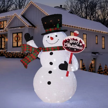 Member'S Mark 6' Pre-Lit Pop-Up Twinkling Snowman