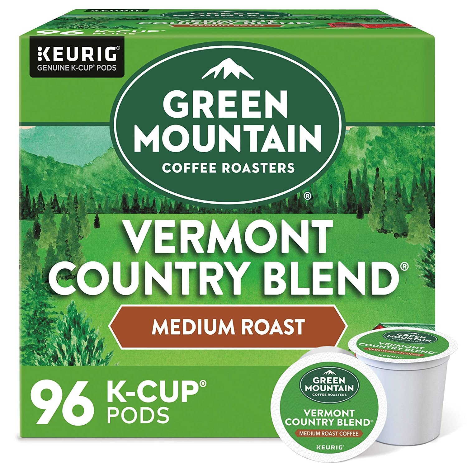 Colombia Select Coffee, Keurig Single-Serve K-Cup Pods, Medium Roast Coffee, 96 Count (4 Packs of 24)