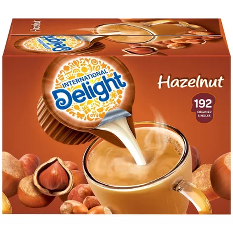 International Delight Hazelnut Coffee Creamer Singles, 192 Ct.