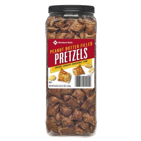 Member'S Mark Peanut Butter Filled Pretzels, 44 Oz.