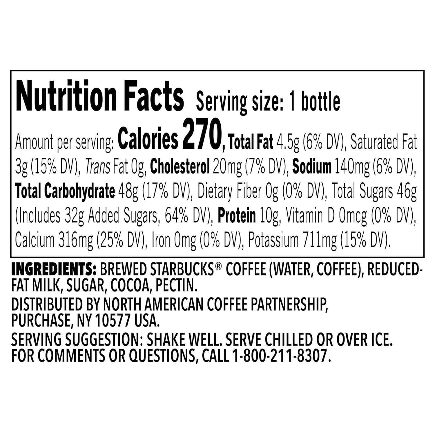 Starbucks Coffee Drink, 13.7 Fl Oz Bottles 12 PACK (CHOOSE FLAVOR)