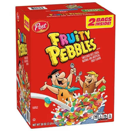 Fruity Pebbles Cereal, 38 Oz.