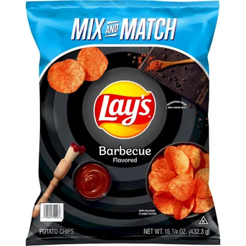 Lay'S Barbecue Potato Chips, 15.25 Oz.