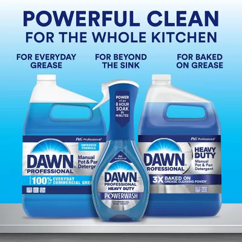 Dawn Professional Manual Pot & Pan Dish Soap, 1 Gal., Choose Scent