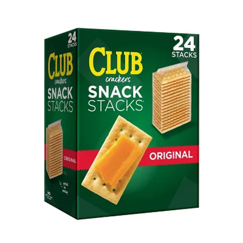 Kellogg'S Club Crackers, Snack Stacks, 2.08 Oz., 24 Pk.