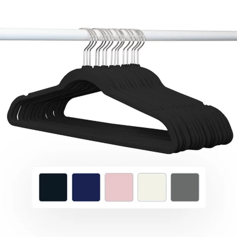 Member'S Mark Elite Quality Velvet Hangers - 50 Pack