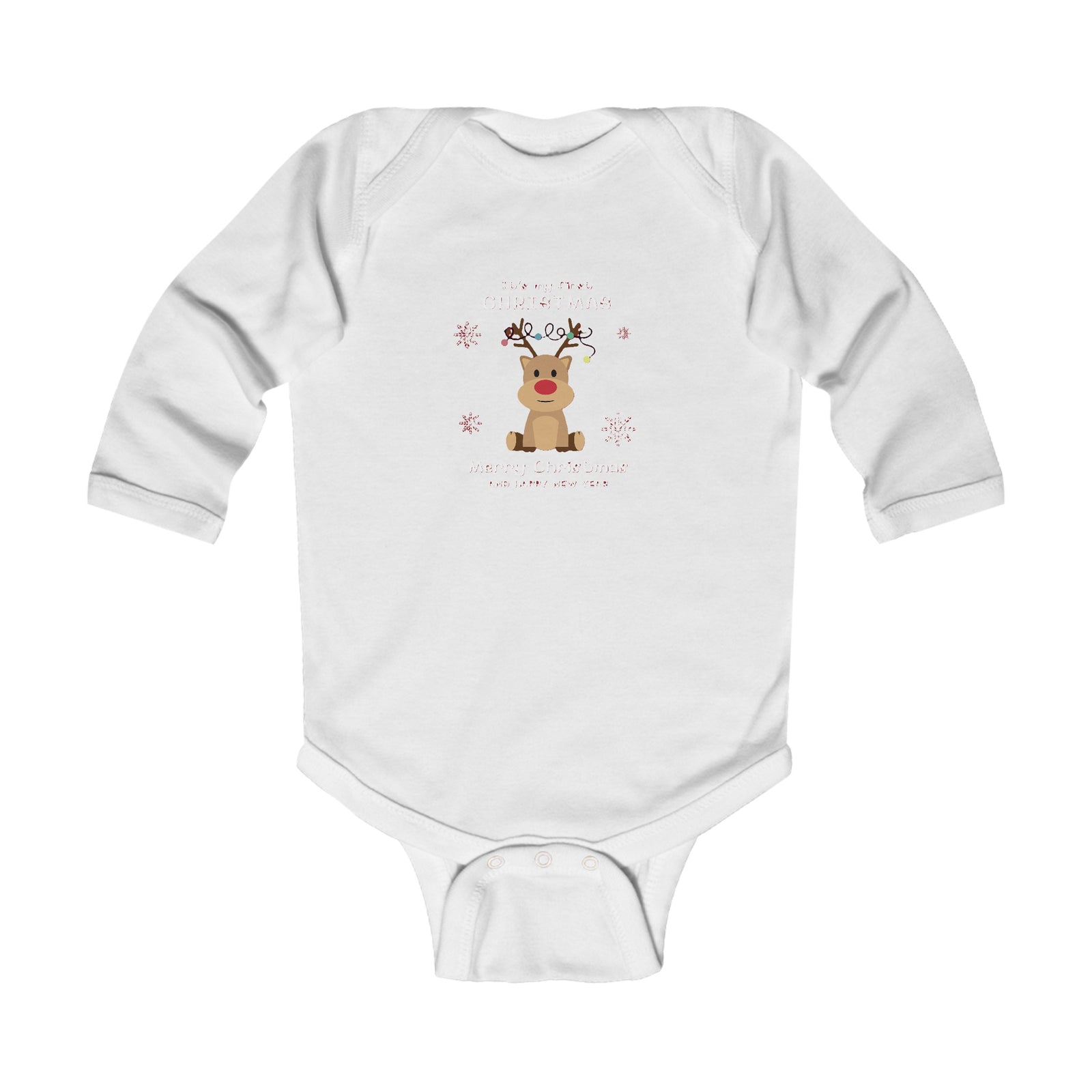 It is my first Christmas ?Infant Long Sleeve Bodysuit