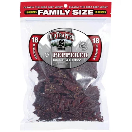 Old Trapper Peppered Beef Jerky, 18 Oz.