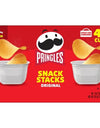 Pringles Snack Stacks Original Potato Crisps, 0.67 Oz., 48 Pk.