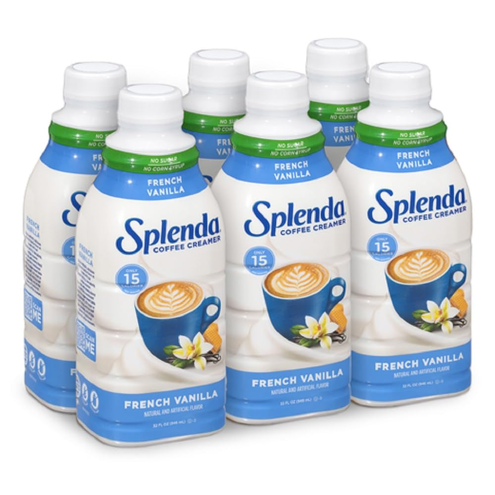 Sugar Free Hazelnut Coffee Creamer, 32 Fl Oz (Pack of 6)