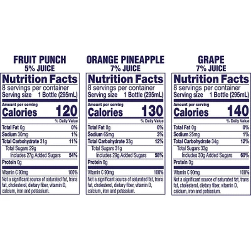 Welch'S Variety Pack 10 Oz., 24 Pk.