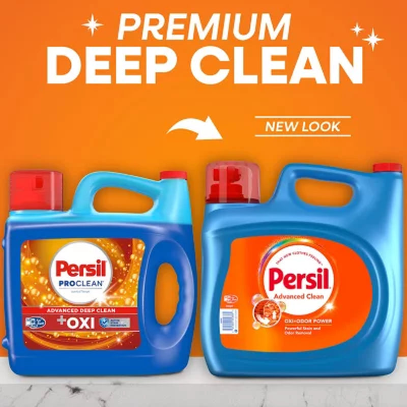 Persil OXI + Odor Power Liquid Laundry Detergent, 120 Loads, 240 Fl. Oz.