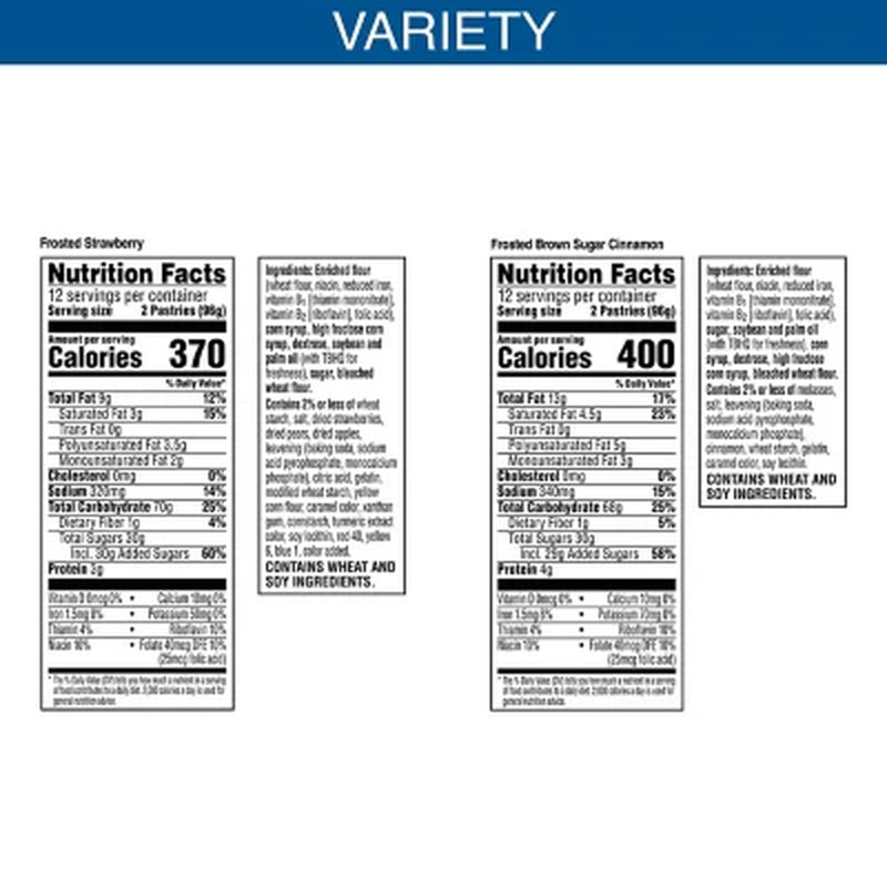 Pop-Tarts Frosted Variety Pack, 48 Ct.