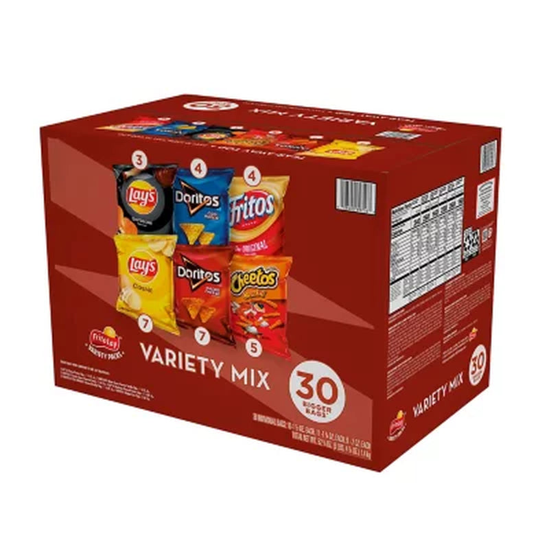 Frito-Lay Variety Pack Chips, 30 Pk.