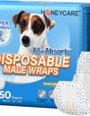 All-Absorb A26 Male Dog Wrap, 50 Count, Small