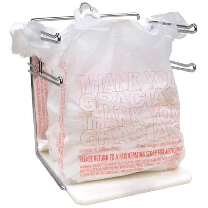 T-Shirt Carry-Out Bags, 11.5" X 6.5" X 22" 1,000 Ct.