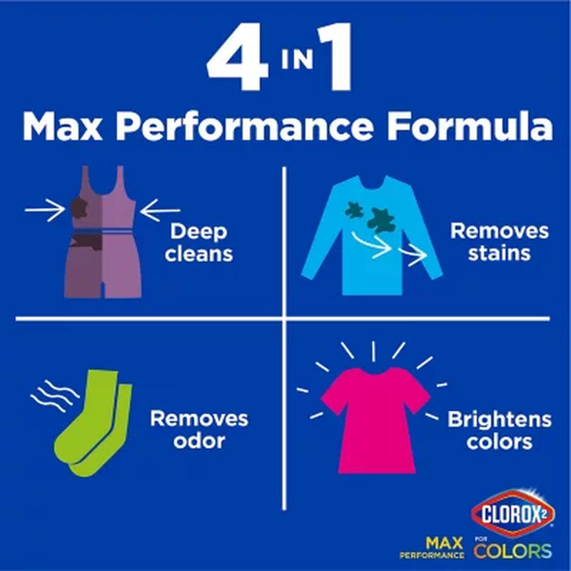 Clorox 2 for Colors Max Performance Stain Remover, 112.8 Fl. Oz.