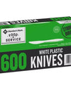 Member'S Mark White Plastic Knives, Heavyweight, 600 Ct.