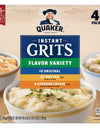 Quaker Instant Grits, Variety Pack 45.4 Oz., 46 Pk.