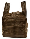 Black T-Shirt Carryout Bags, 11.5" X 6.5" X 22" 1000 Ct.