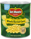 Del Monte Whole Kernel Corn, 106 Oz.