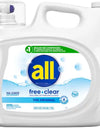 All Free Clear Liquid Laundry Detergent, the Original, 166 Loads, 250 Fl. Oz.