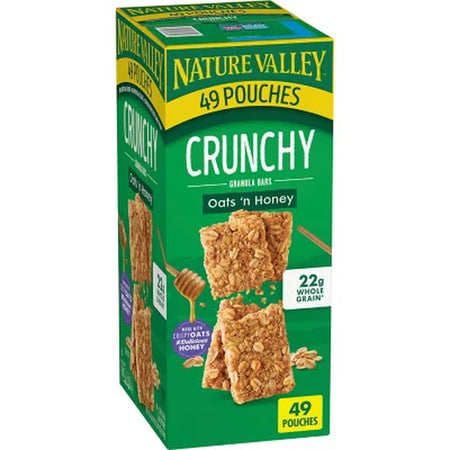 Nature Valley Oats 'N Honey Crunchy Granola Bars, 49 Ct.