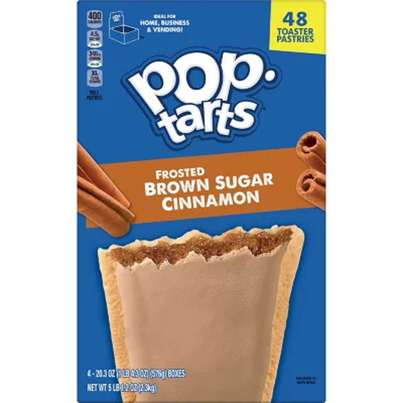 Pop-Tarts Brown Sugar Cinnamon, 48 Ct.