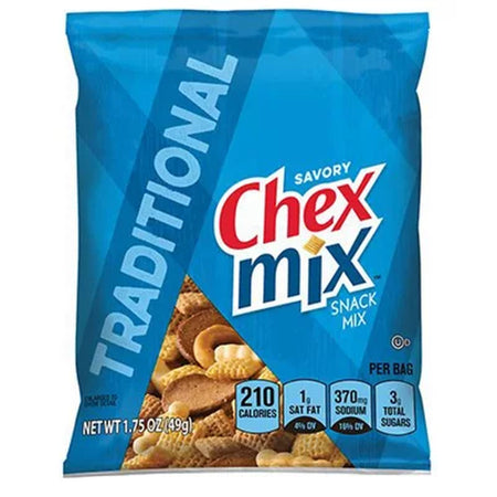 Chex Mix Traditional Savory Snack Mix, 1.75 Oz., 42 Pk.