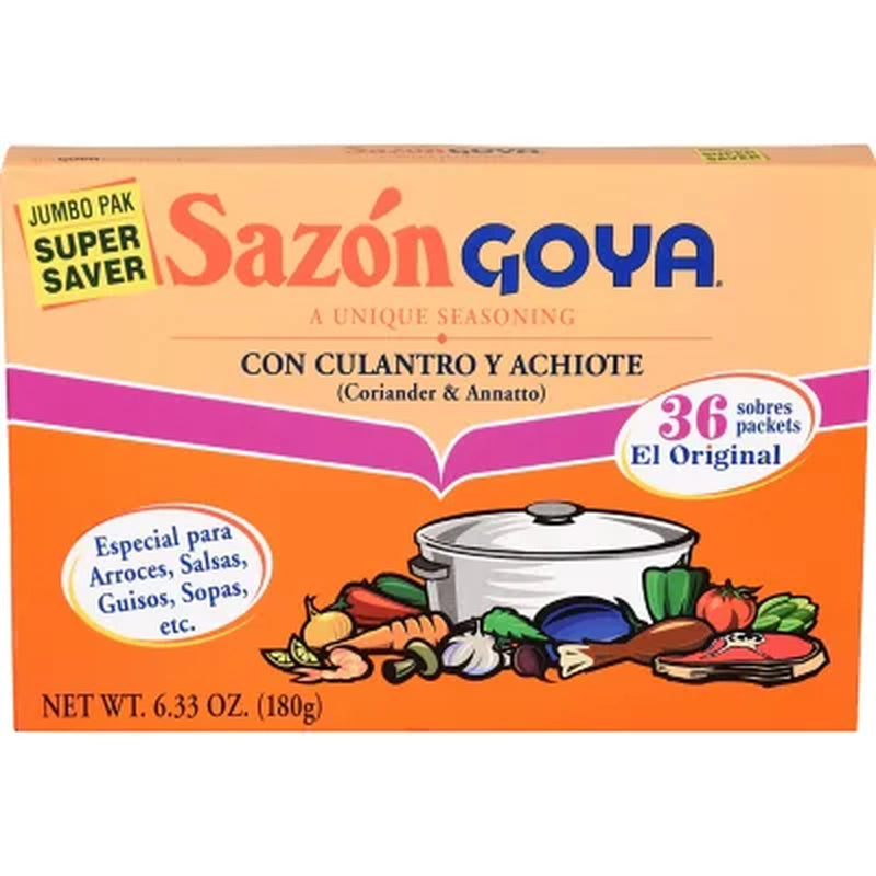 Goya Sazon 6.3 Oz., 36 Ct.