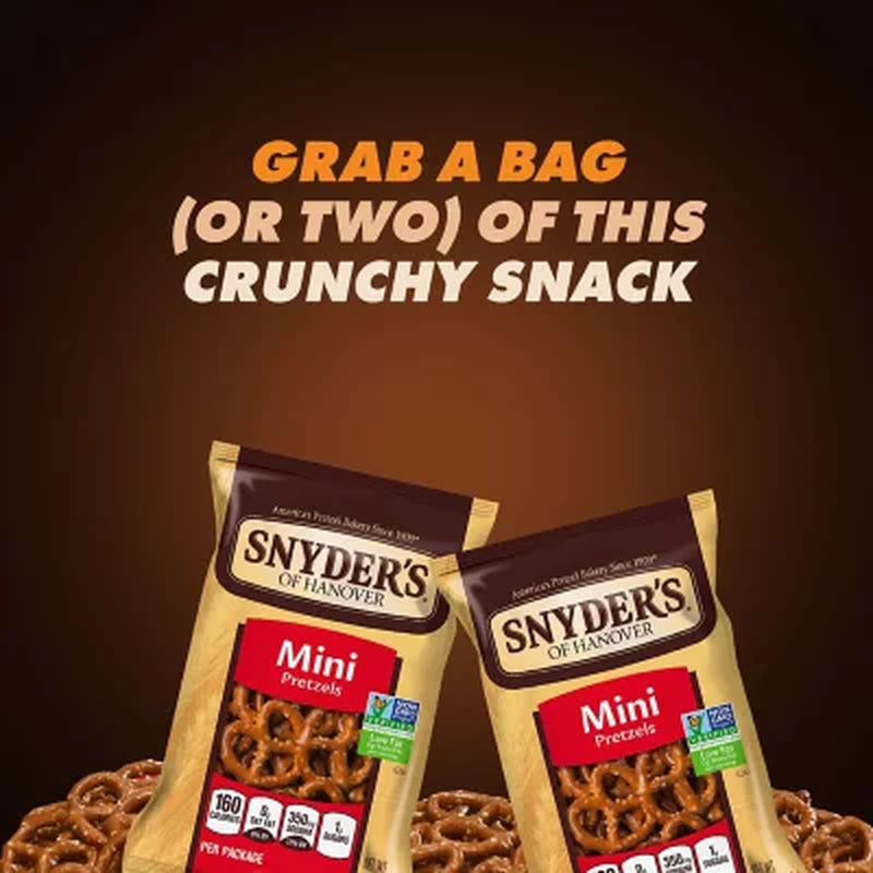 Snyder'S Mini Pretzels, 1.5 Oz., 60 Pk.