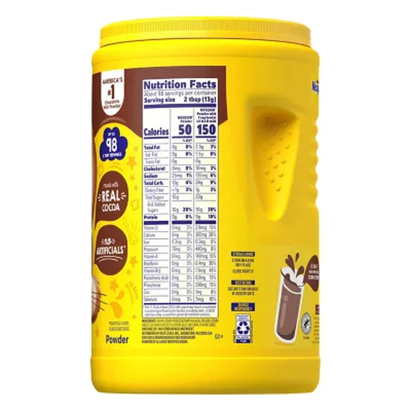 Nesquik Chocolate Powder Drink Mix 44.9 Oz.