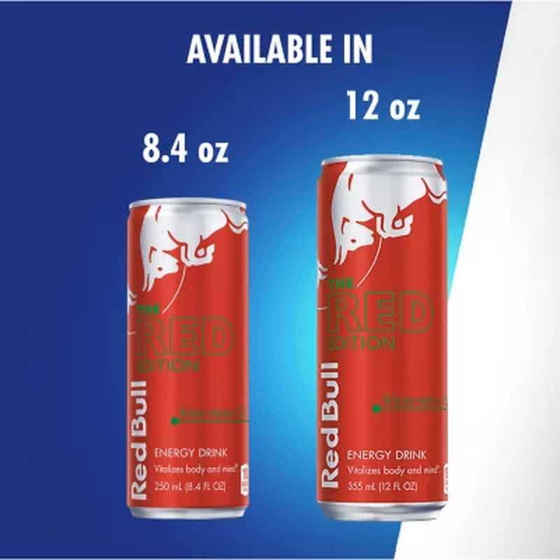 Red Bull Energy Drink, Watermelon 12 Fl. Oz., 24 Pk.