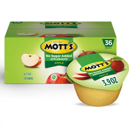 Mott'S Natural Applesauce, 36Ct.