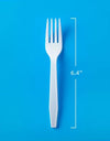 Member'S Mark White Plastic Forks, Heavyweight 600 Ct.