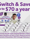 Member'S Mark Premium Baby Wipes, Fragrance Free, 12 Pk., 1152 Wipes