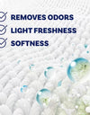 Downy Rinse & Refresh Laundry Fabric Rinse, Cool Cotton, 3 Ct., 76.5 Fl. Oz.