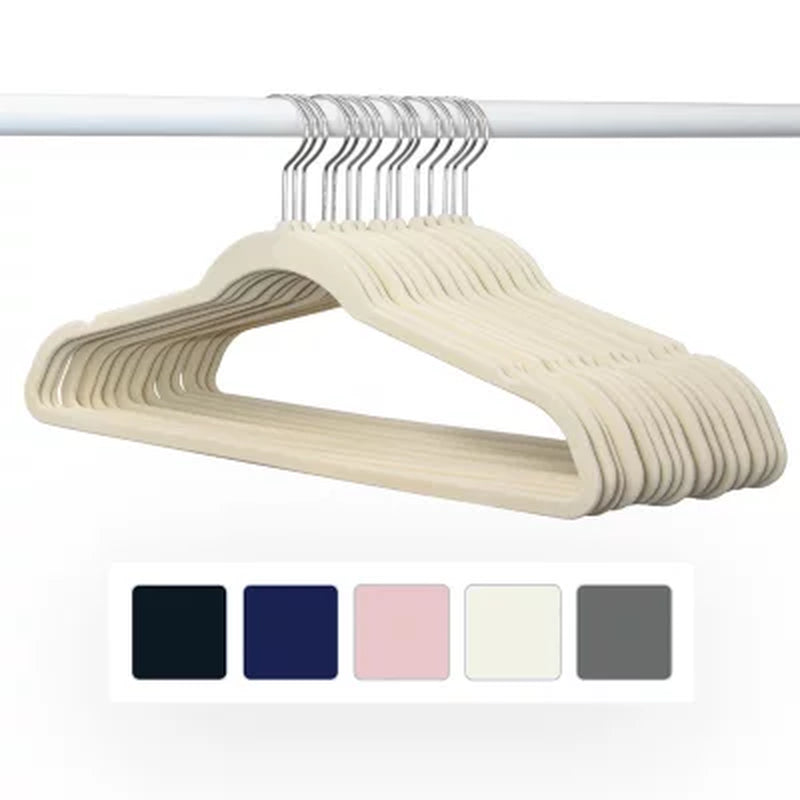 Member'S Mark Elite Quality Velvet Hangers - 50 Pack