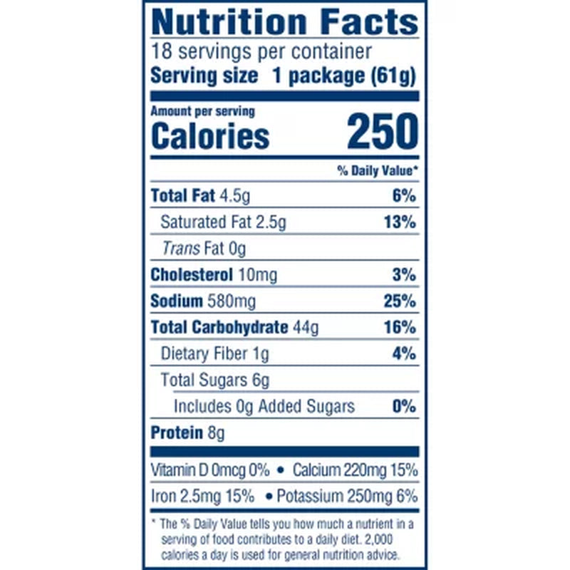 Kraft Easy Mac Original Flavor Single-Serve Pouches 18 Pk.