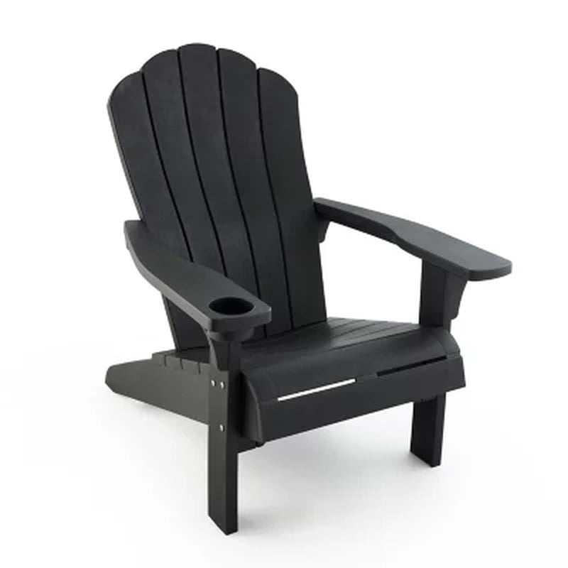 Keter Everest Adirondack Chair with Integrated Cupholder