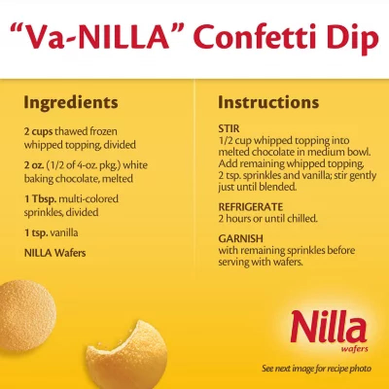 Nilla Wafers Vanilla Wafer Cookies, 30 Oz.