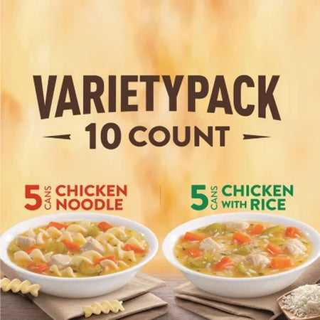 Healthy Choice Soup Variety Pack, 15 Oz., 10 Pk.