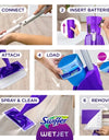 Swiffer Wetjet Refill Pack, Lavender 32 Pads + 2 Bottles