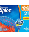 Ziploc Seal Top Quart Freezer Bags, 216 Ct.