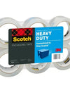 Scotch Heavy Duty Shipping Packaging Tape, 1.88" X 60.15 Yd, 6-Pack