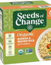 Seeds of Change Certified Organic Quinoa and Brown Rice with Garlic 8.5 Oz., 6 Pk.