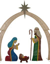 Member'S Mark Pre-Lit Twinkling Nativity Set, 4 Pc.