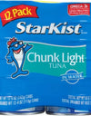 Starkist Chunk Light Tuna in Water 5 Oz., 12 Pk.